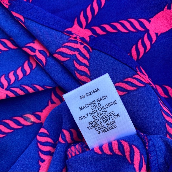 Nwt Stitch Fix 41 hawthorn pink blue plus size - Picture 6 of 9